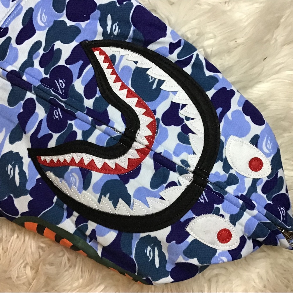 Bape hoodie full zip
